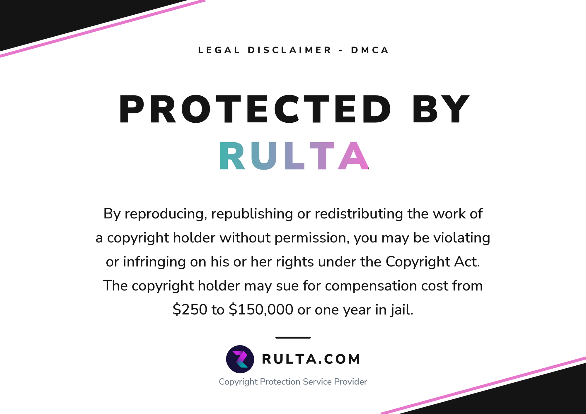DMCA Protected by Rulta - Chaturbate Banner Gradient